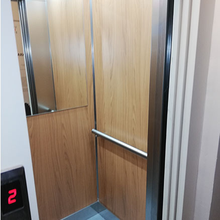 Ukázka osobního výtahu.